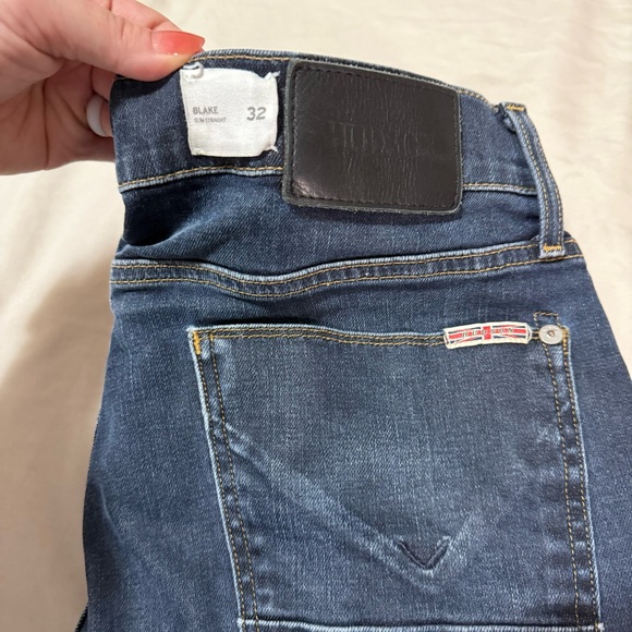 Hudson Men’s Blake Bryce Slim Straight Blue Denim Jeans Size 32 - Picture 15 of 15